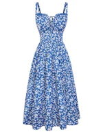 Women's Floral Corset Dress