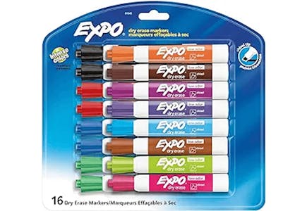 4 Expo Dry Erase Marker Packs