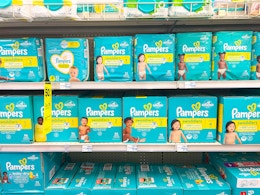 cvs pampers diapers area shot