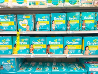 cvs pampers diapers area shot