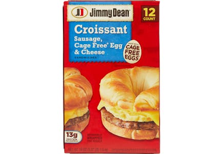 Jimmy Dean Croissant Sandwiches