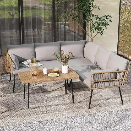 Outdoor Sectional Sofa Set