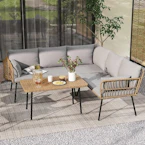 Outdoor Sectional Sofa Set