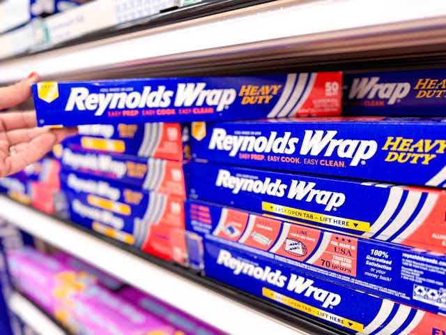 Reynolds Wrap Aluminum Foil Rare Discounts, as Low as $2.49 at Target card image