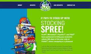 Submit 2019 Publix receipts to Stocking Spree 365 to get a $10 Publix gift card for every $50 spent on participating items.