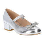 Kids' Rhinestone Bow Dress Heels