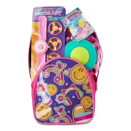 Smiley Face Backpack Gift Set
