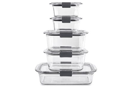 Rubbermaid Brilliance Glass Set