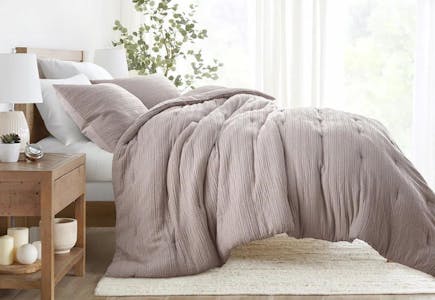 Textured Comforter Set