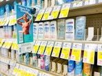 walgreens whole body deodorant area shot in aisle
