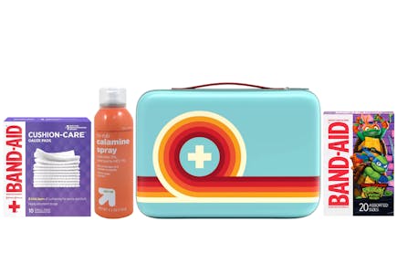 3 First Aid Products + 1 First Aid Kit