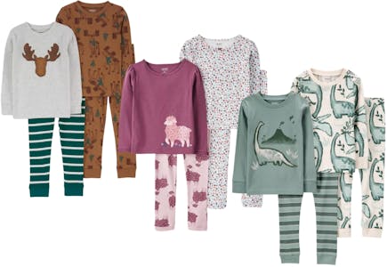 Carter's Toddler 4-Piece Pajama Set