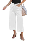 Women's Wide Leg Capris
