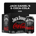 Jack Daniel's & Coca-Cola 4-Pack