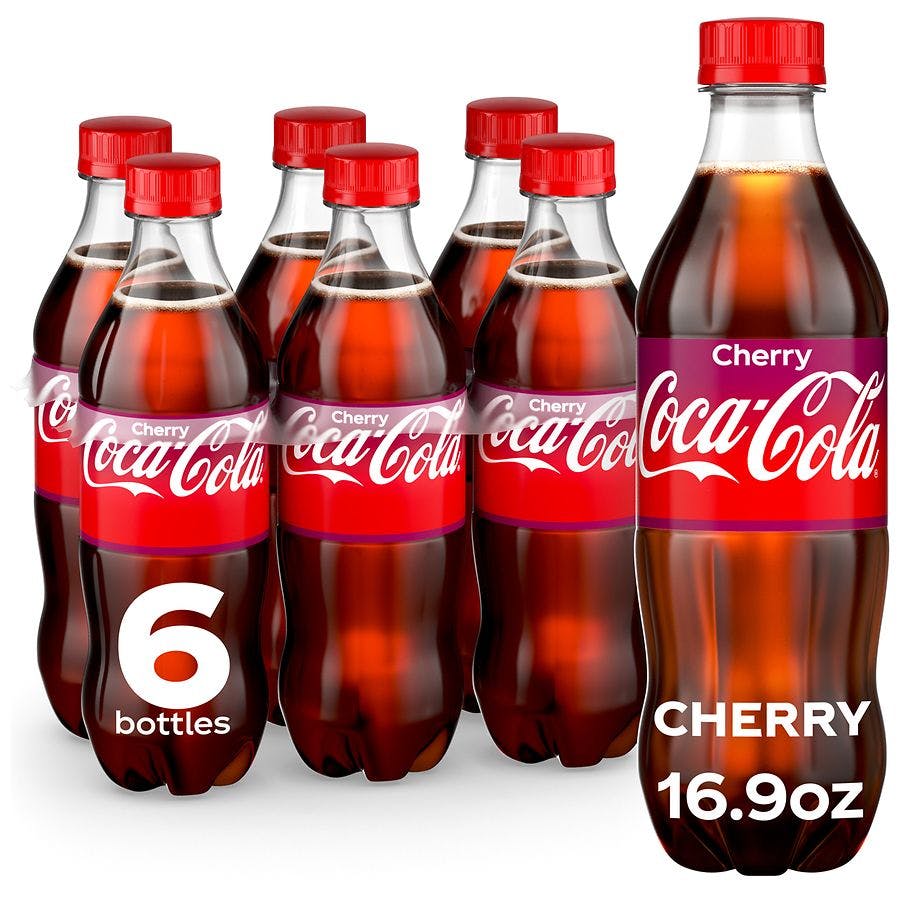 3 Coca-Cola Cherry Soda 6-Packs