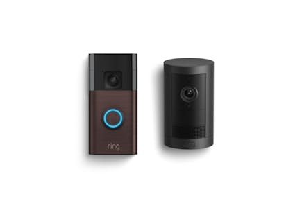 Ring Doorbell and Outdoor Camera