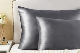 Satin Pillowcase 2-Pack, Just $3.25 for Prime Day (53% Off) card image