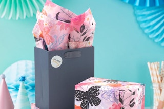 hallmark tissue paper on gifts