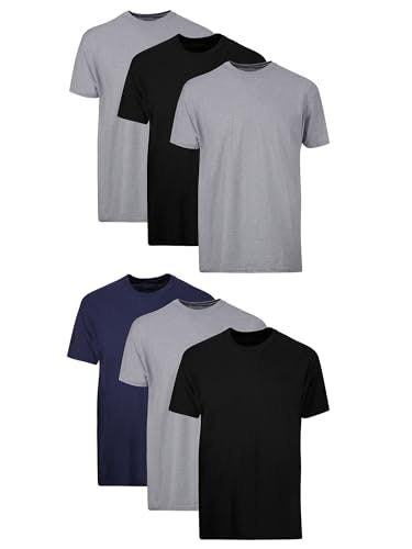 Hanes Men's Crew Tee 6-Pack