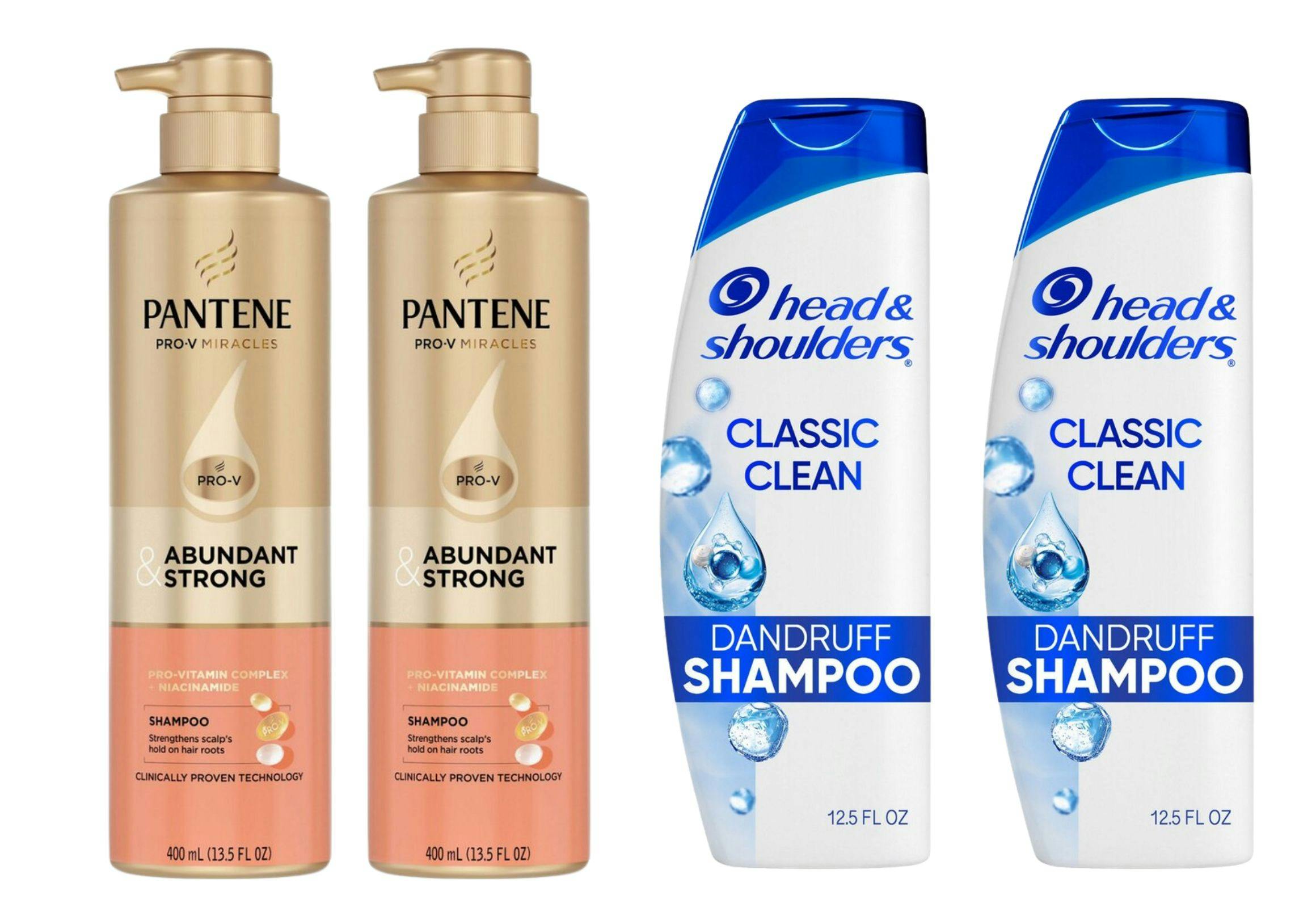 2 Head & Shoulders + 2 Pantene