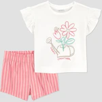 Baby Floral T-Shirt and Shorts Set