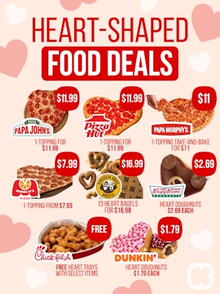 Heart-Shaped Food Feb. 11