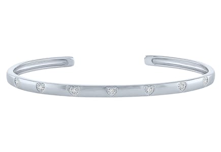 Diamond Accent Cuff Bracelet