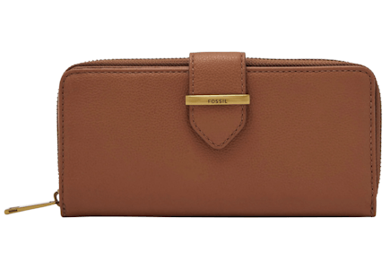 Fossil Women's Bryce Leather Clutch