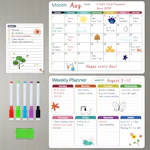 Magnetic Dry Erase Calendar Set