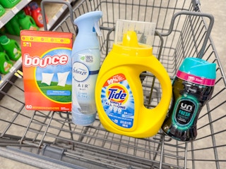 tide simply downy bounce febreze walgreens