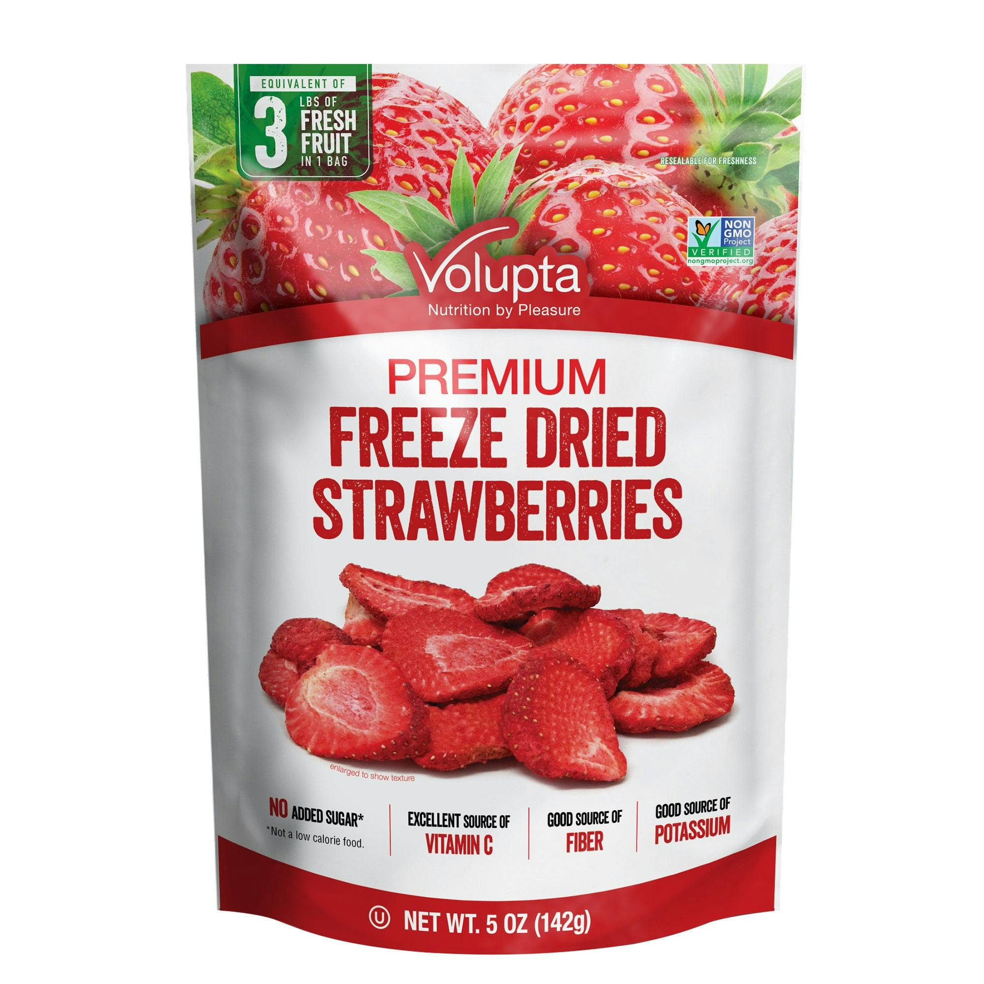 Volupta Freeze Dried Strawberries Bag