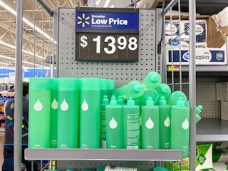 walmart safely products on display