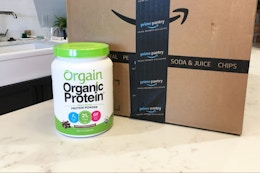 Orgain Organic Vegan Protein Powder, Only $17.53 on Amazon card image