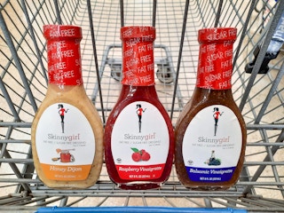 Skinny Girl Dressing products in Walmart shopping cart