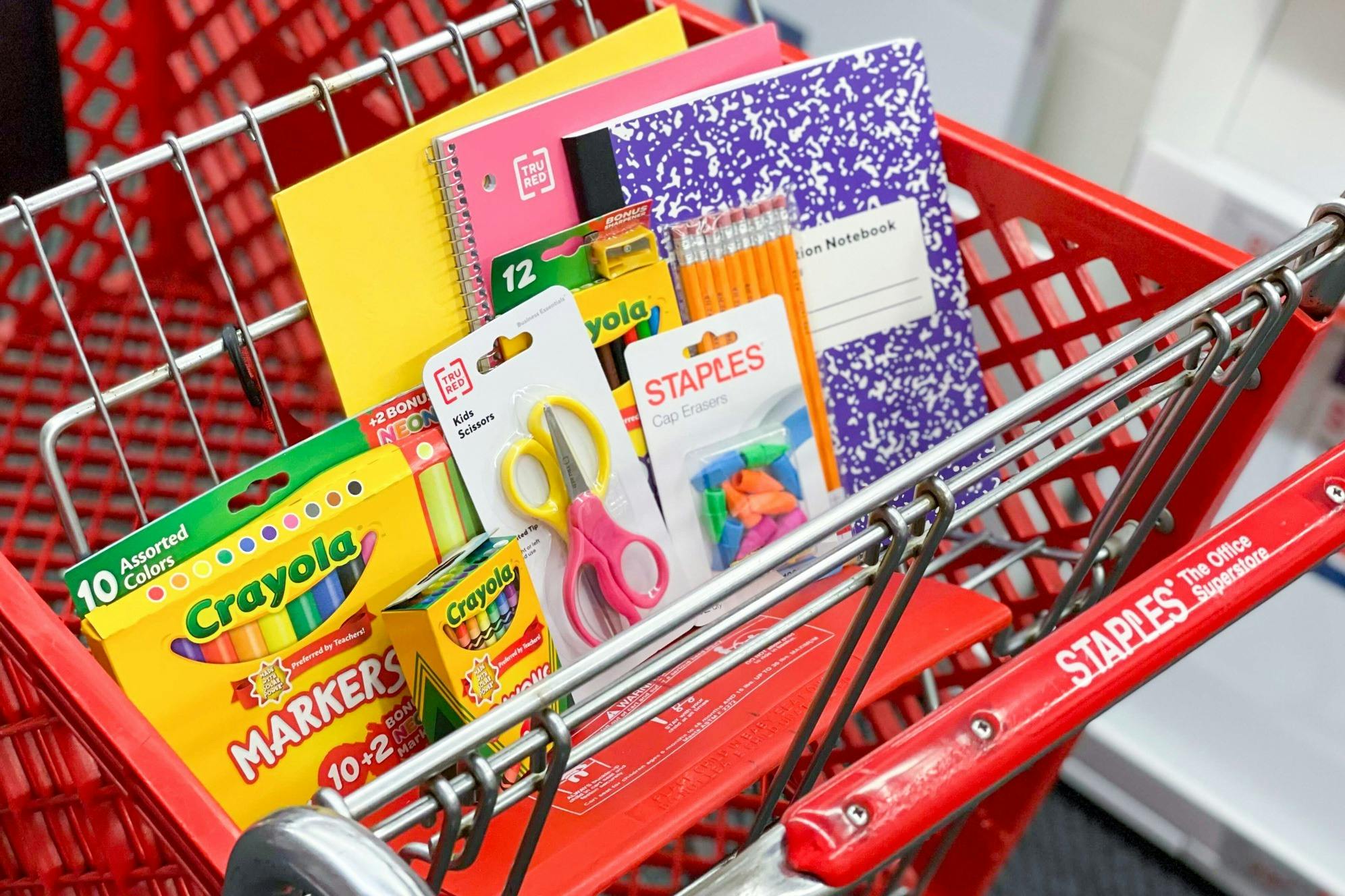 Hottest Deals on School Supplies at Staples - The Krazy Coupon Lady