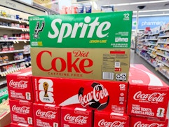 coca-cola and sprite soda 12-packs in walgreens