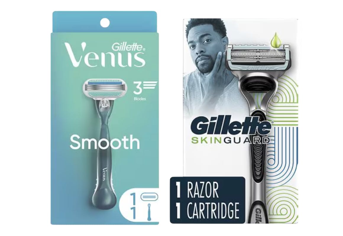 1 Gillette + 1 Venus