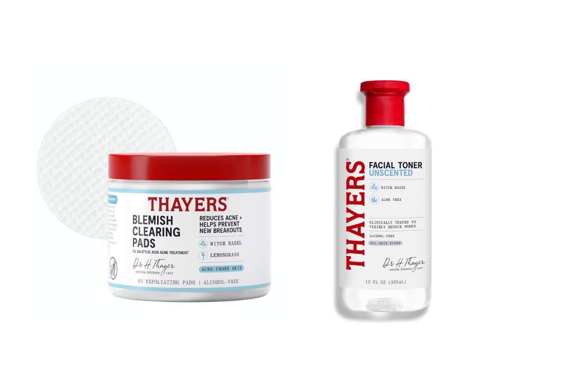 2 Thayers Facial Products