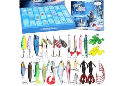 Fishing Lure Advent Calendar