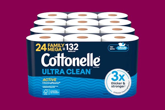 This Cottonelle Deal Won't Last — 24 Family Mega Rolls for $11 on Amazon