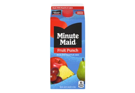Minute Maid Drink Carton