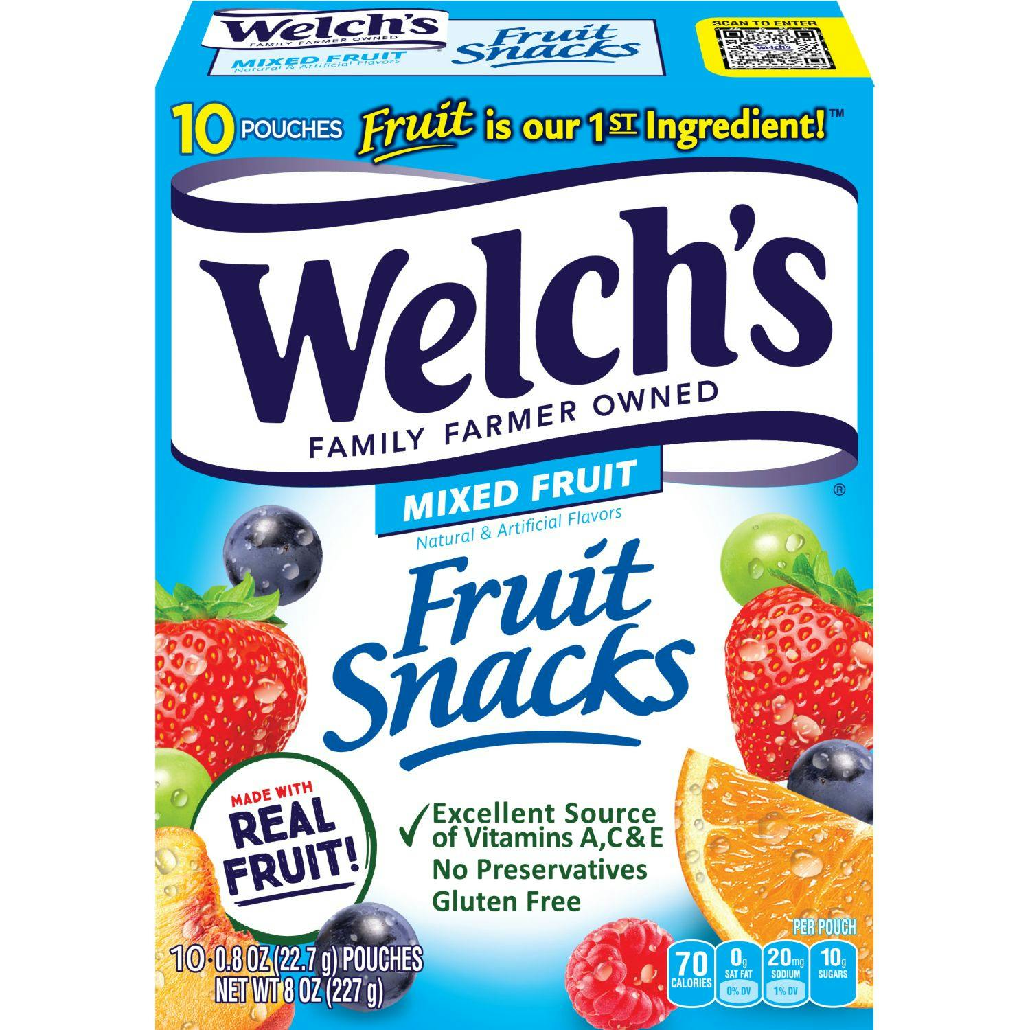2 Welch's Fruit Snacks Boxes