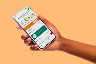 Instacart app opened on phone