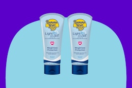 Banana Boat Light As Air Sunscreen: Get 2 Bottles for $9.74 on Amazon (Reg. $18) card image
