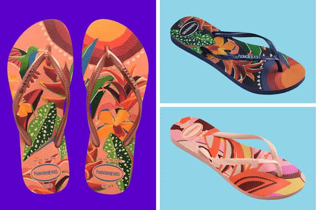 Get a Pair of Havaianas Flip-Flops for Just $20 on HSN card image