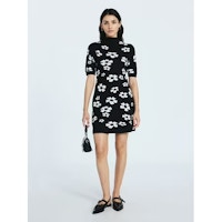 Scoop Women's Floral Sweater Dress