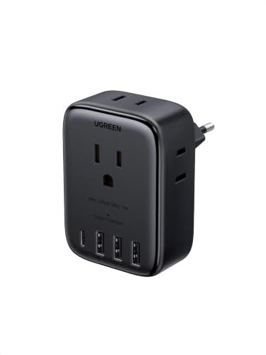 UGREEN European Travel Adapter