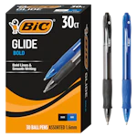 BIC Glide Bold Pens 30-Pack