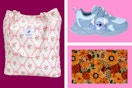 Tote bag. Disney Stitch Toddler Sneakers & Door Mat