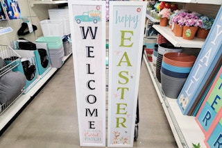 easter porch signs